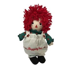Vintage 1998 Snowden Raggedy Ann Doll 8" Cloth Handmade‎ Toy